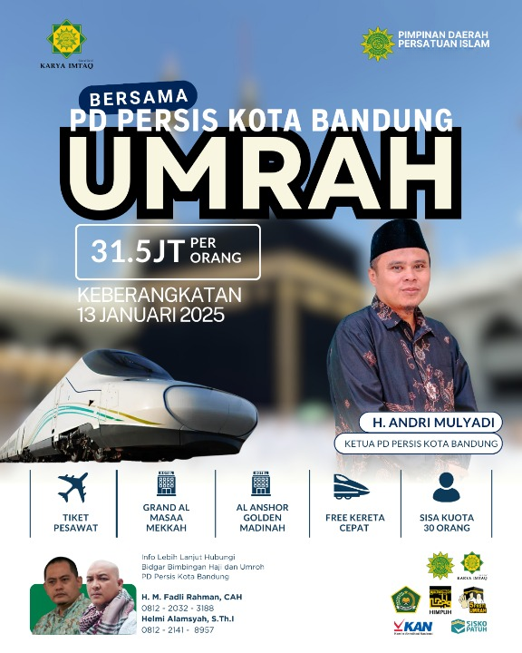 Umroh Bersama PD PERSIS Kabupaten Humbang Hasundutan